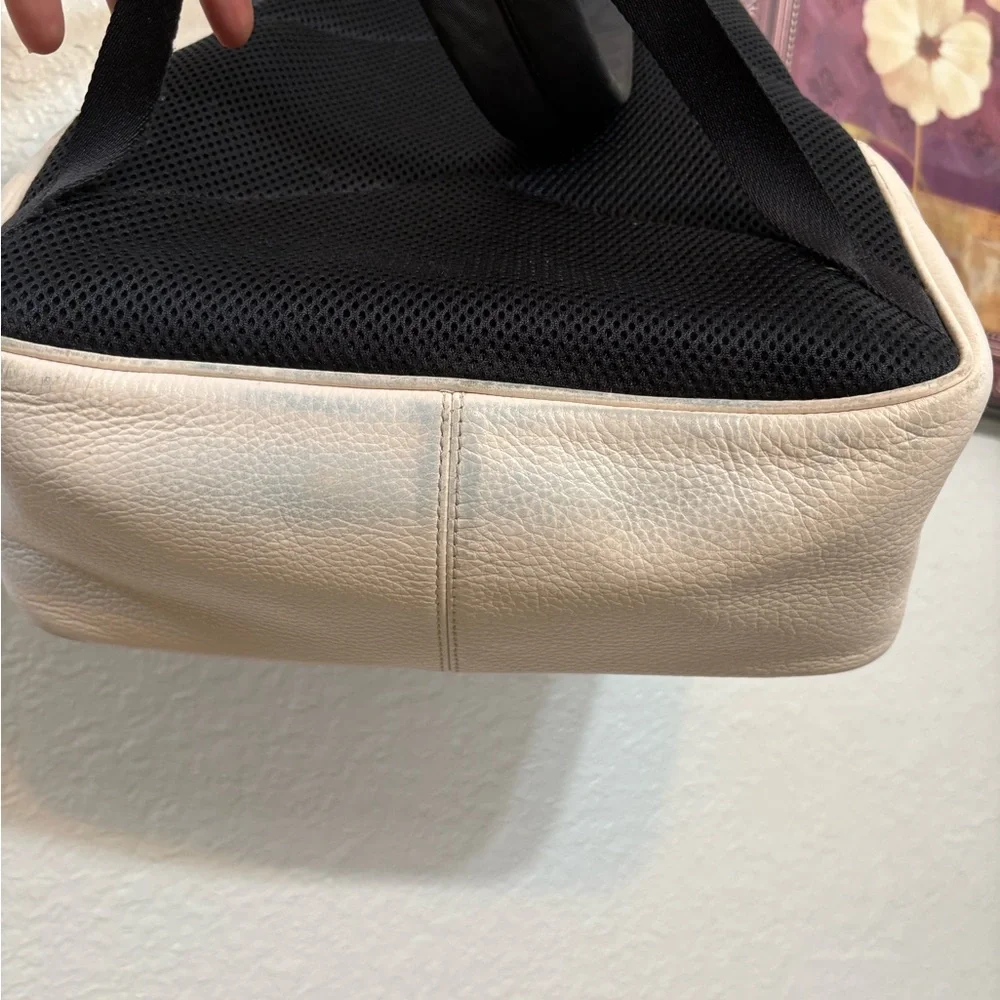 Coach Brown and Cream Backpack - Picture 13 of 16